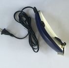 Convenient Powerful Pet Grooming Clipper Blue Color 50 / 60 Hz With Hanger Loops